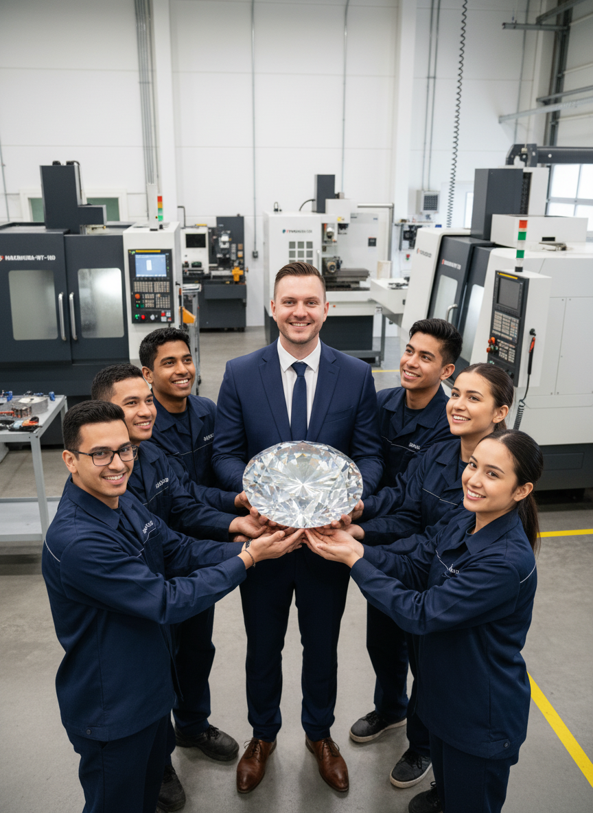 Creating “Diamond Work” in the Machine Shop – The Mission of a True Leader